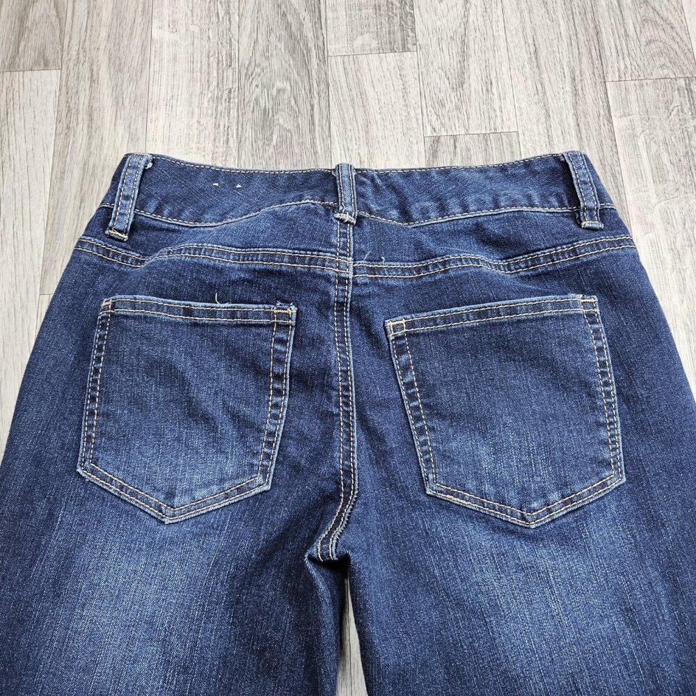 Maurices Jeans Womens XS Regular Blue Dark Wash Skinny Stretch Denim Pants - Picture 3 of 10